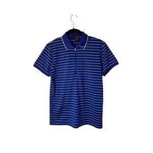 Ralph Lauren RLX Men’s Blue and Yellow Short Sleeve Polo Shirt Size Small